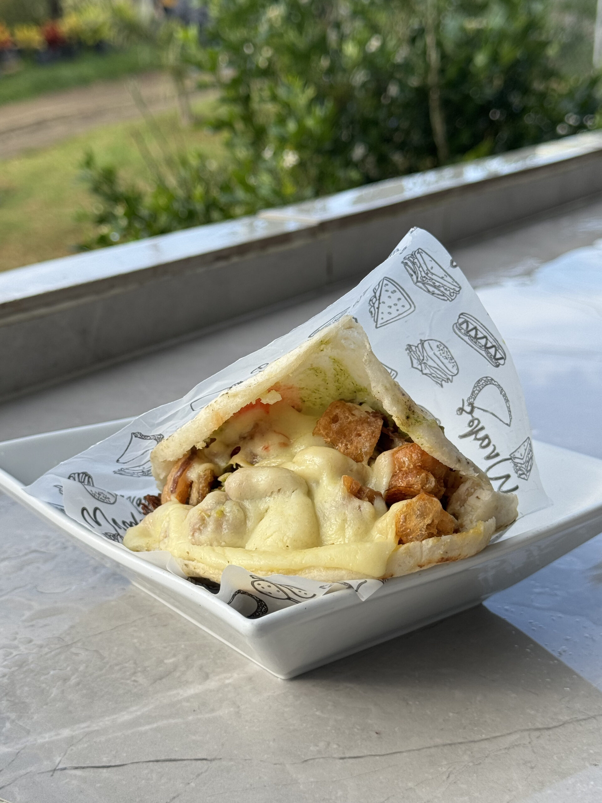 Arepa con todo