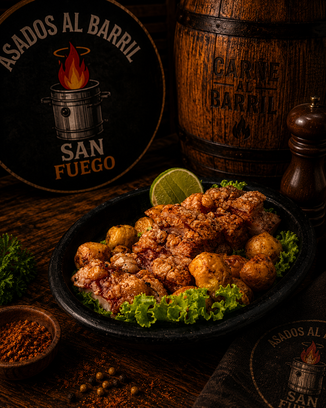 Chicharrón crujiente